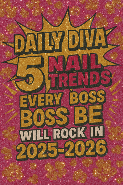💅 Daily Diva: 5 Nail Trends Every Boss Babe Will Rock in 2025–2026 💎