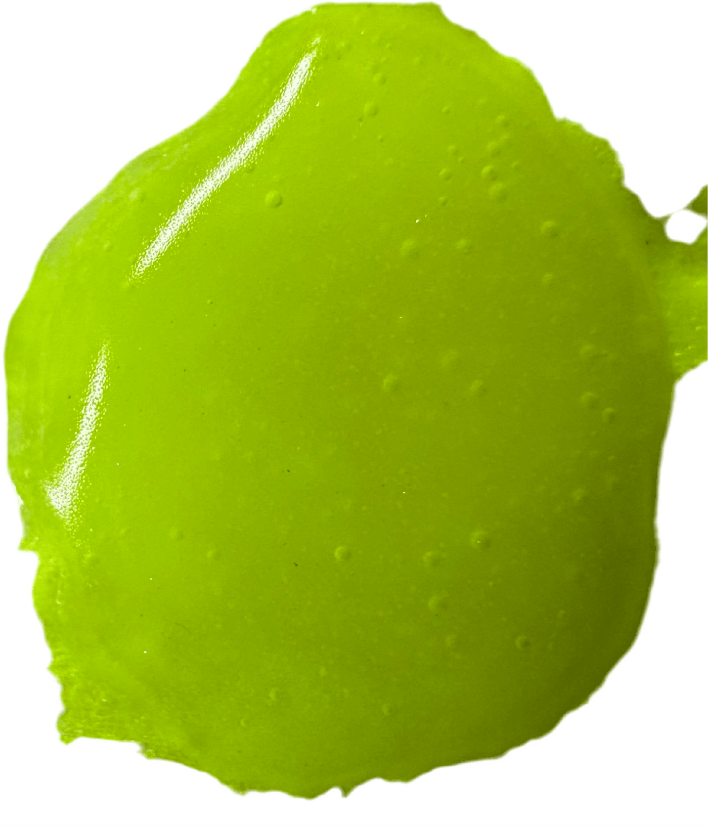 Neon Nail acrylics - bright green color from the Pool Party Collection.