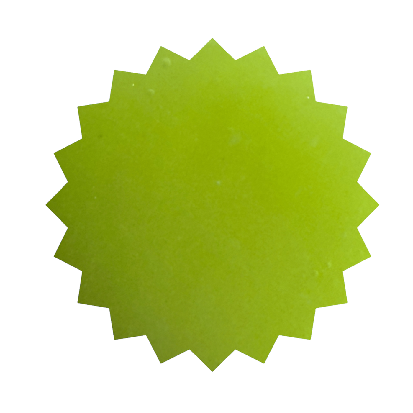 Glow in the dark nail acrylics in green from the Glow in the Dark Nail Acrylics Collection.