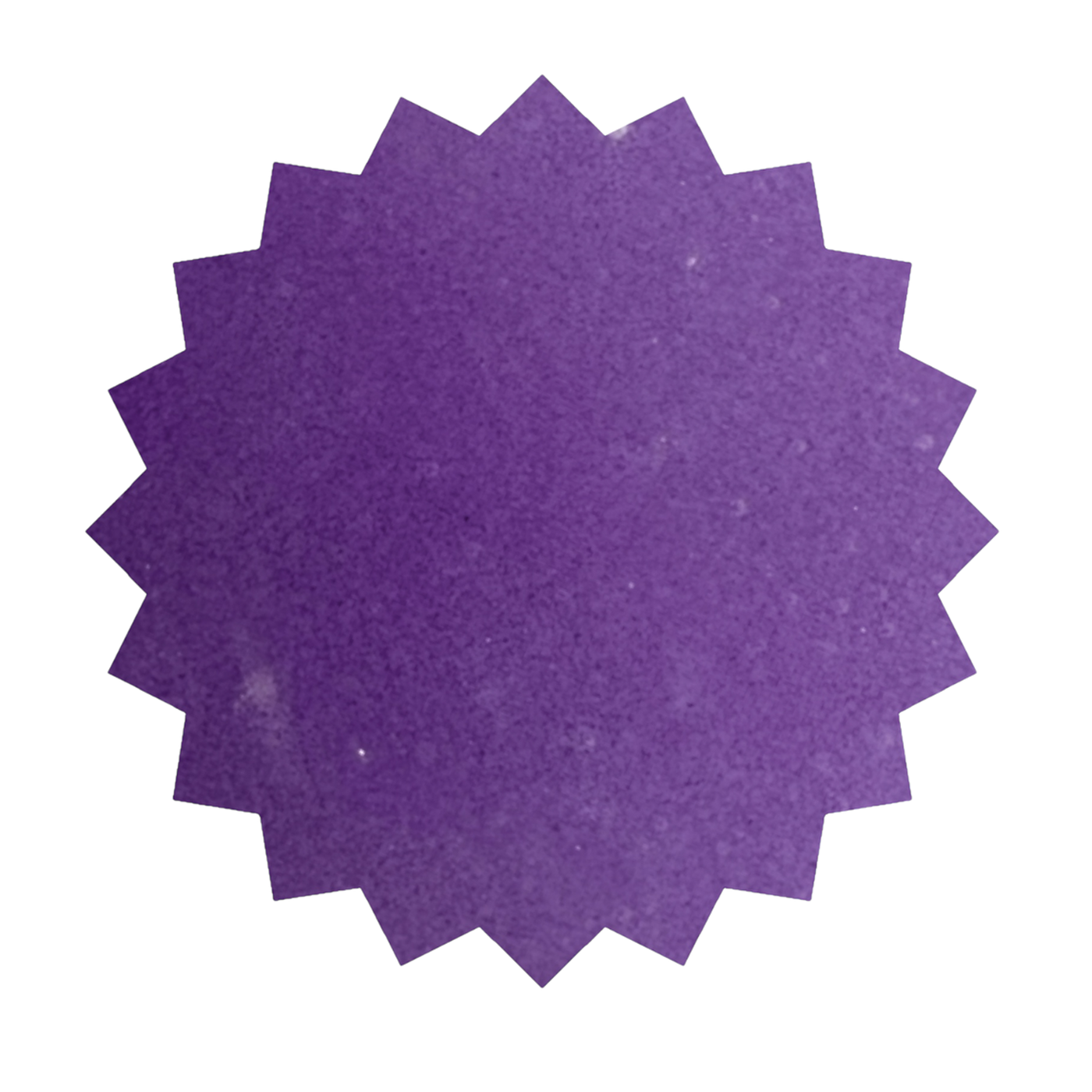 Glow in the dark purple nail acrylic sample from the Glow in the Dark Nail Acrylics Collection.