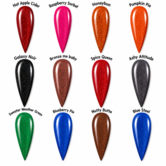 Fall colors Nail Powders - Sweater Weather