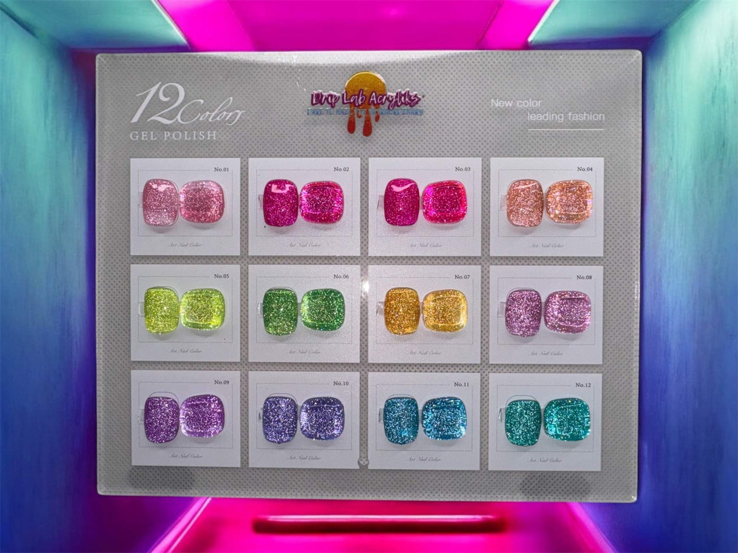 Glitter Gel Nail Polish Collection