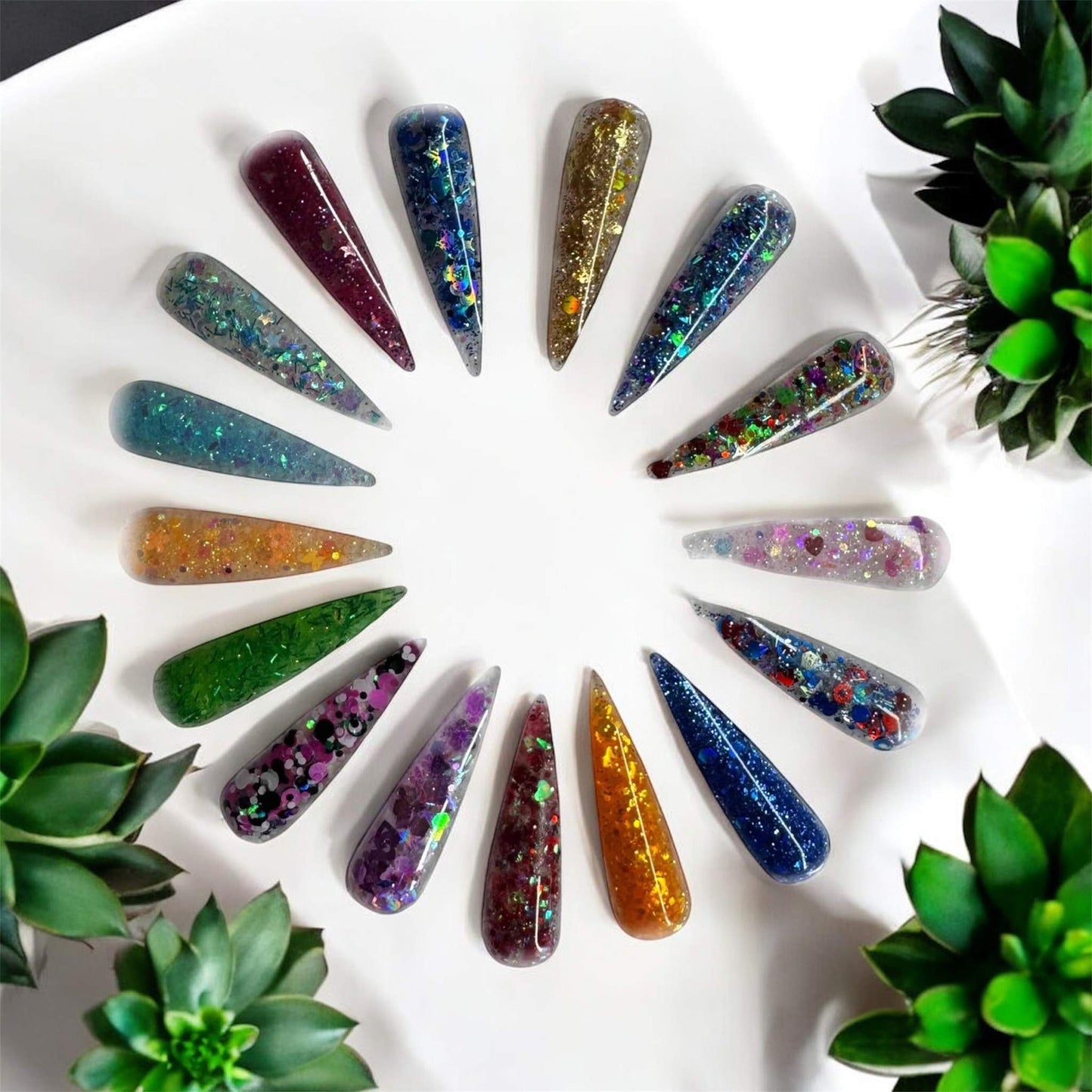 Glitter Acrylic Collection 2